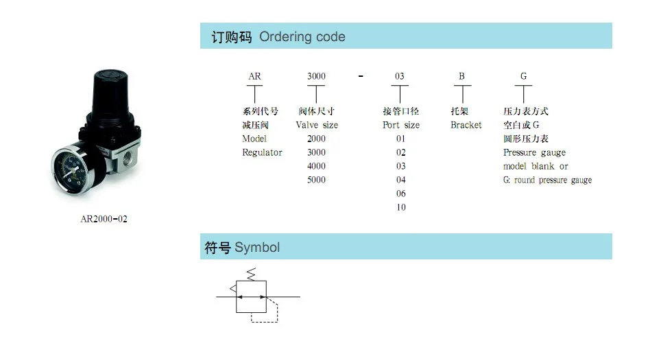 SMC Размер пневматический Регулятор воздуха AR2000-02 AR3000-03 SMC тип давления регулирующий клапан бесплатно для 2 шт. фитинги