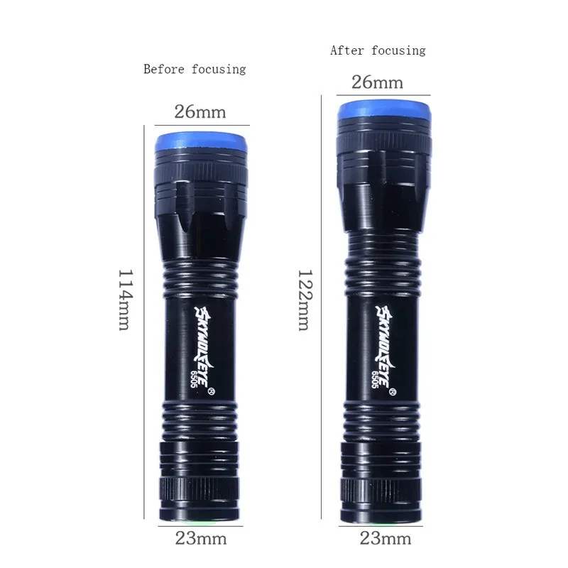ISHOWTIENDA 3 режима XPE светодиодный фонарик 18650 Открытый Кемпинг Факел lanterna #