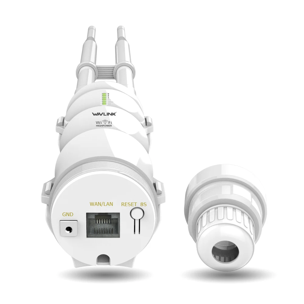 Wavlink 600 Мбит/с Открытый Wi Fi Extender всепогодный ретранслятор/маршрутизатор/AP высокое мощность 27dbm 2,4 г/5 г Съемная антенна POE WISP