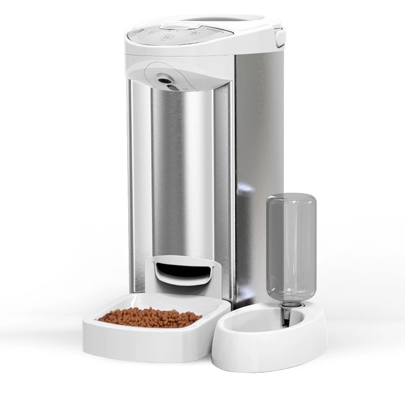 

Pet Intelligent Feeder Automatic Timing Feeder Dog and Cat Feeder food container cat food bowl dog water bottle food dispenser