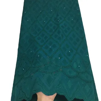 

Latest Swiss Lace Fabric 2019 Swiss Voile Lace In Switzerland High Quality African Cotton Voile Lace Fabric For Wedding(YD-4-19
