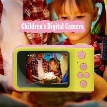 Детская цифровая камера, Детская цифровая камера, 12 МП, HD 2,0 дюймов, 1080 P, поддержка 32 ГБ, видеокамера, детская игрушка, камера s