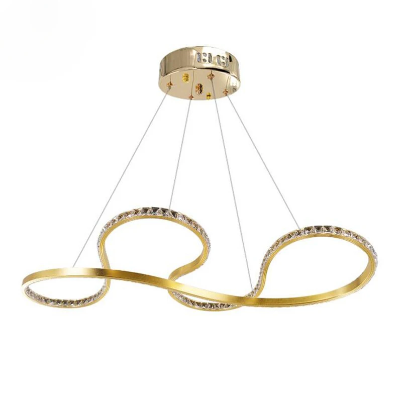 

Crystal chandelier postmodern Nordic lighting postmodern creative chandelier Golden postmodern chandelier light luxurious lamps