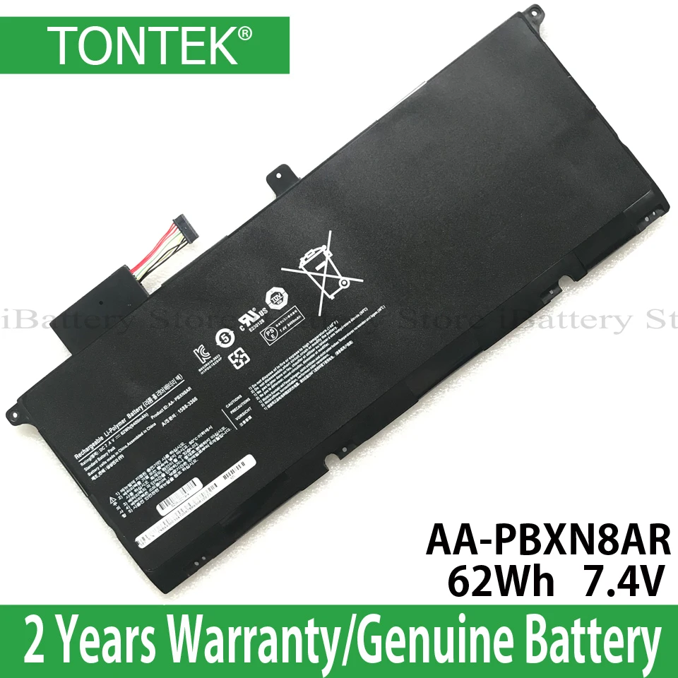 

AA-PBXN8AR battery for samsung NP900X4C NP900X4D NP900X4B NP900X4 NP900X46 NP900X4C-A01 A02 NP900X4B-A01FR 15 inch 62wh