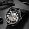 CURREN Luxury Brand Automatic Machinery Watches Men Leather Waterproof Business Watch Men Quartz Clock Man Relogio Masculino 4