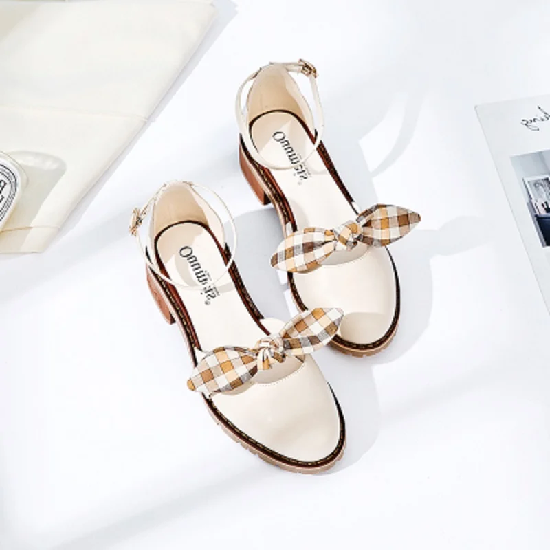 

2019 new spring shallow shoes Mary Jane Fairy Shoes