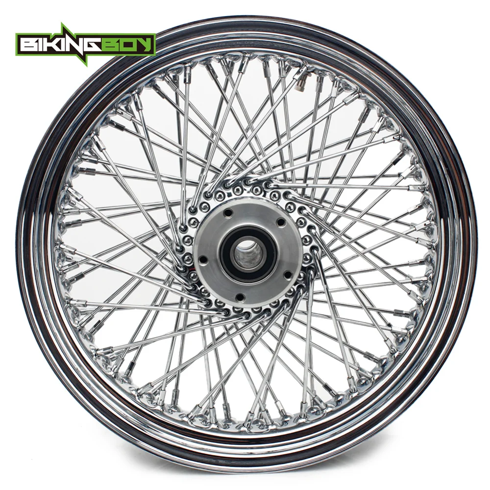 BIKINGBOY 16 &quotx 3 5&quot гальванизирует переднее колесо обод ступицы с 80 жировых спиц для