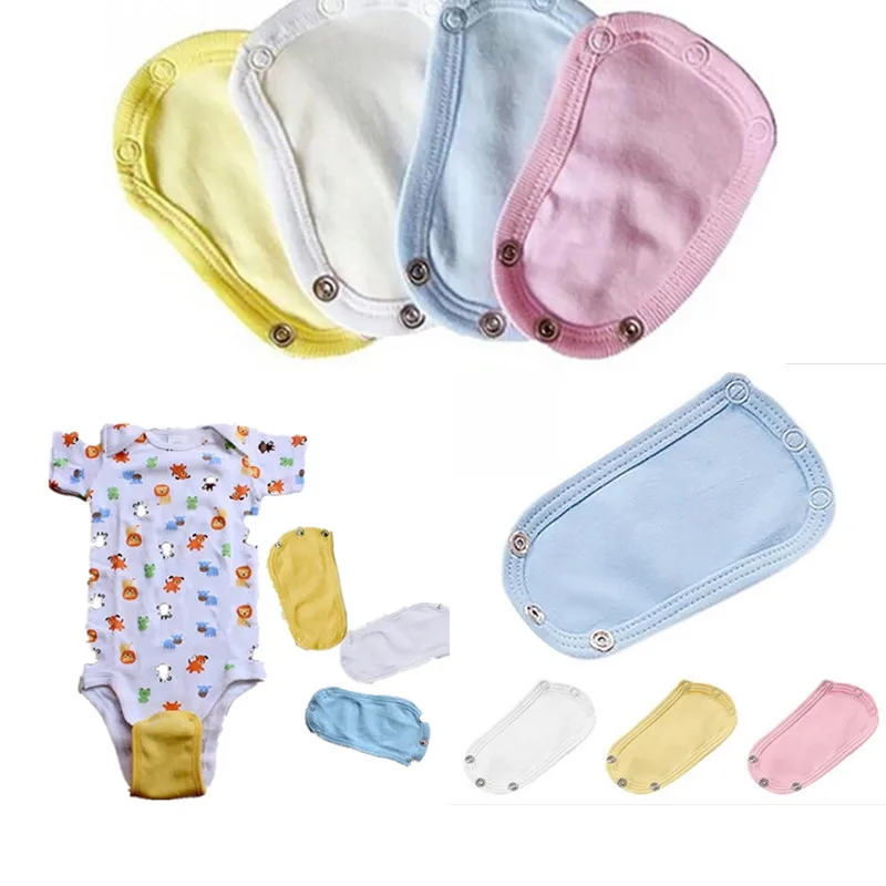 

Lovely Baby Boys Girls Kids Romper Partner Super Utility Bodysuit Jumpsuit Diaper Romper Lengthen Extend Film 4 Colors 1PC