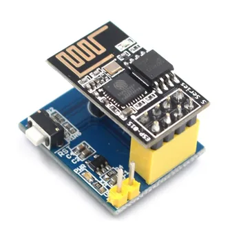 

10pcs ESP8266 ESP-01 ESP-01S DS18B20 Temperature Humidity Sensor Module esp8266 Wifi NodeMCU Smart Home DIY Kit (with ESP01)