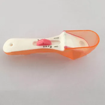 

Adjustable Plastic Measuring Spoon Cooking Tools 5ml-30ml Scale Spoons Baking Accessoires Kitchen Measuring Cup