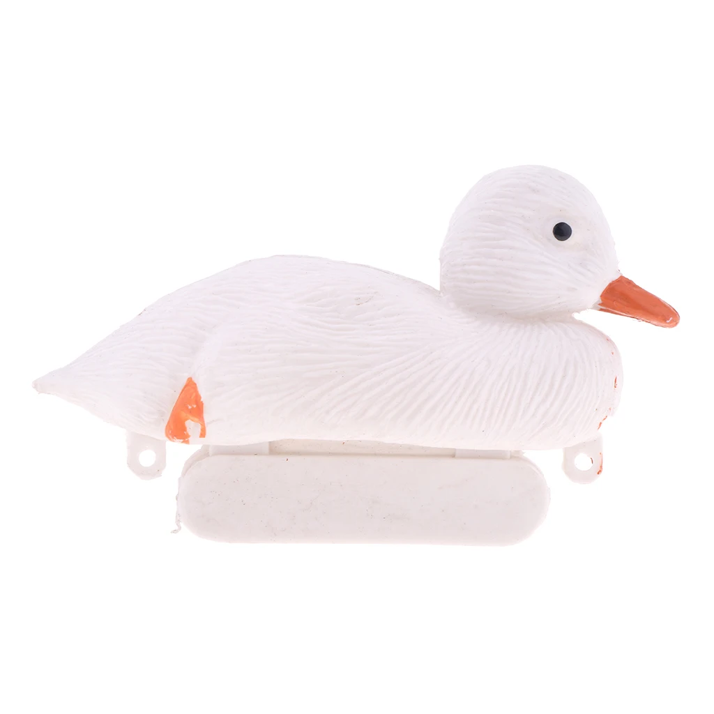 1 Pcs Baby Duckling Floating Hunting Decoy Duck Mallard Plastic Ornament Pond Yard Garden Duck Decoys Garden Yard Lake Decor