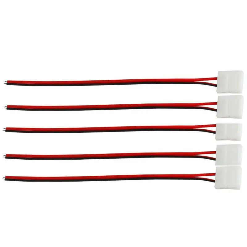 #cheap Hot sale 20PCS 10mm 2 Pin Single Connector Adapter cable For 5630 5050 LED Strip Light