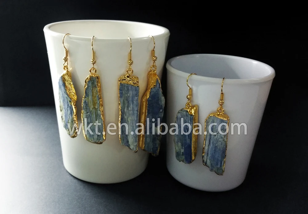 kyanite earrings