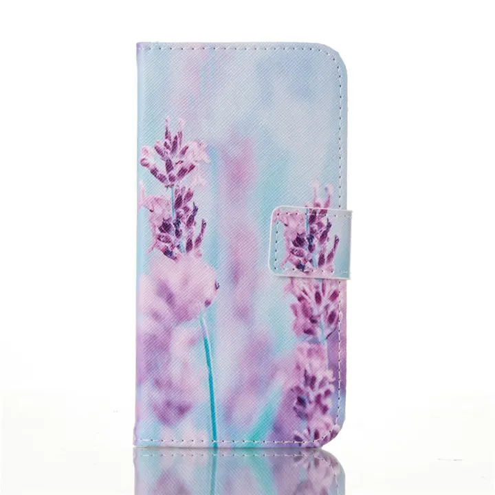 Крышка для samsung Galaxy S8Plus S7 S6 край S5 S4 S3 J3 J5 J7 A320 A520 A720 J3Prime чехол Небесно кожаный бумажник с "леопардовым" рисунком Капа E23Z - Цвет: Lavender