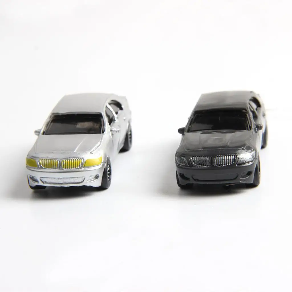 5Pcs 1:75 Scale Car Model Vehicles DIY Sand Table Building Model Materials Scene for Diorama Wargames