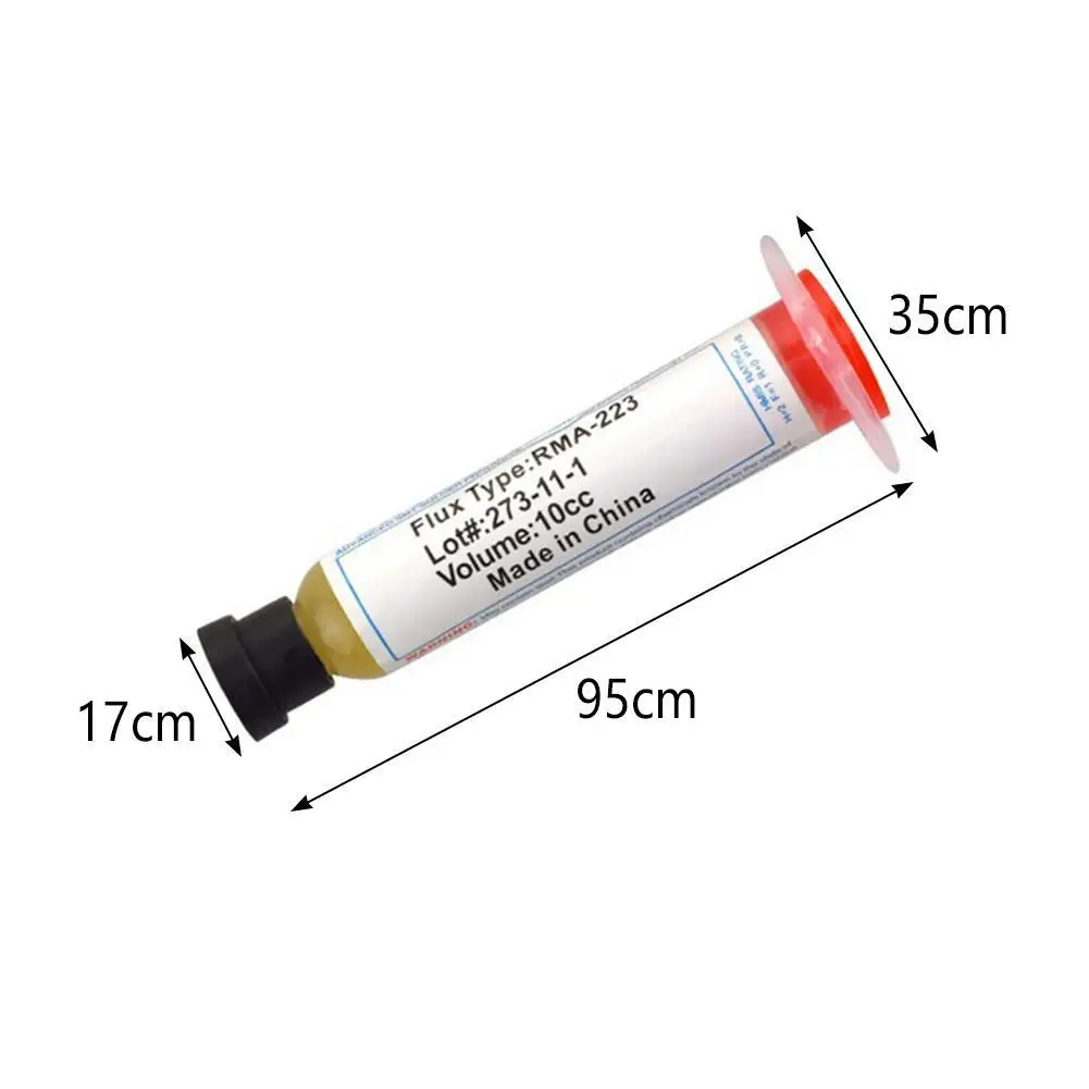 Слабая кислота SMD паяльная паста Флюс смазка SMT IC 10cc ремонтный инструмент