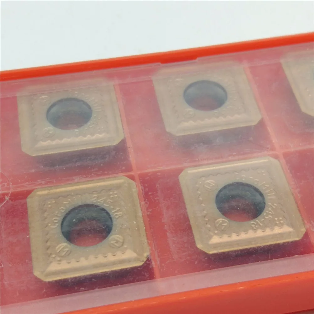 

YZ66 10pcs R245-18T6M-PM 1030 Carbide Inserts