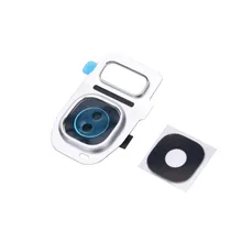 20 шт./лот для Samsung Galaxy S8 g950 S8 плюс G955 сзади Камера Стекло крышка объектива с Корпус Рамка Держатель Запасная часть