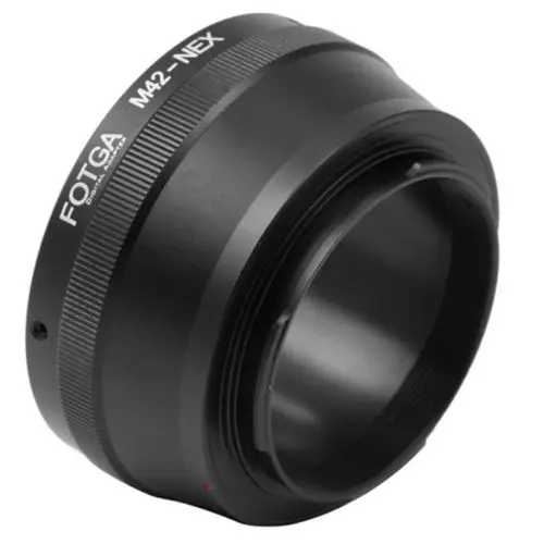 Адаптер объектива FOTGA для металлических M42 Sony E mount NEX3 NEX5 NEX6 NEX7 A7 A7R A7S A6000 камер|adapter