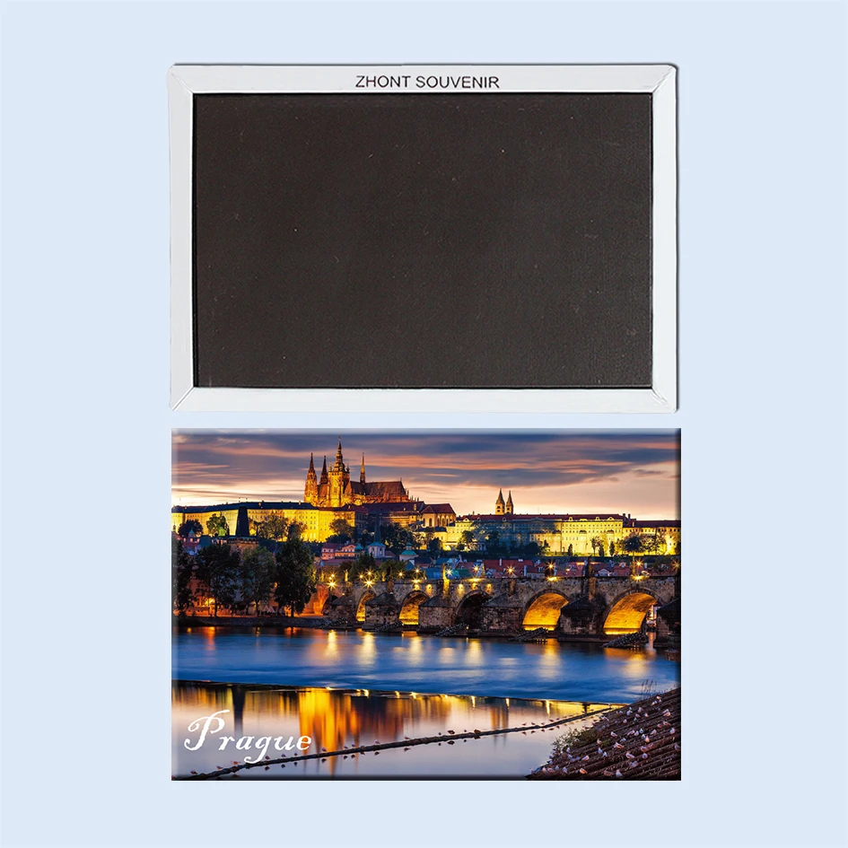 

Cities_Night_Prague_Czech_Republic Fridge Magnets 21947 World City Tourist