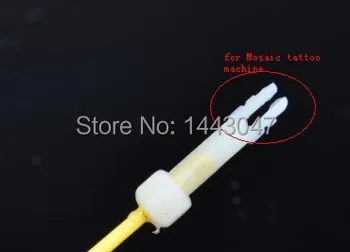 

Fresshipping 50Pcs Biotouch Mosaic Tattoo Needle 5R And 50Pcs 5R Caps For Permanent Makup Tattooing