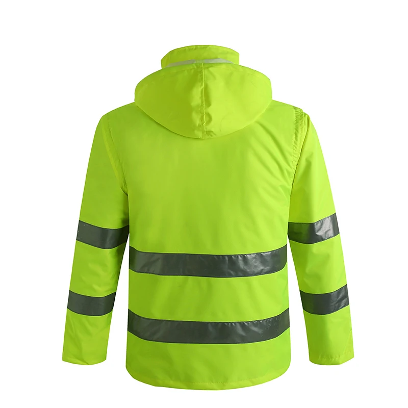 Светоотражающая куртка, защитное снаряжение, ночное светоотражающее пальто, Флуоресцентный Размер, S-L, печать логотипа на заказ,, V120071