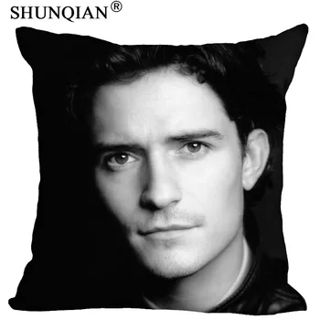 

Custom Pillowcase Orlando Bloom Square Zipper Pillow Cover 35X35,45X45,60X60cm(Two Sides) Print Your Pictures Pillow Cases