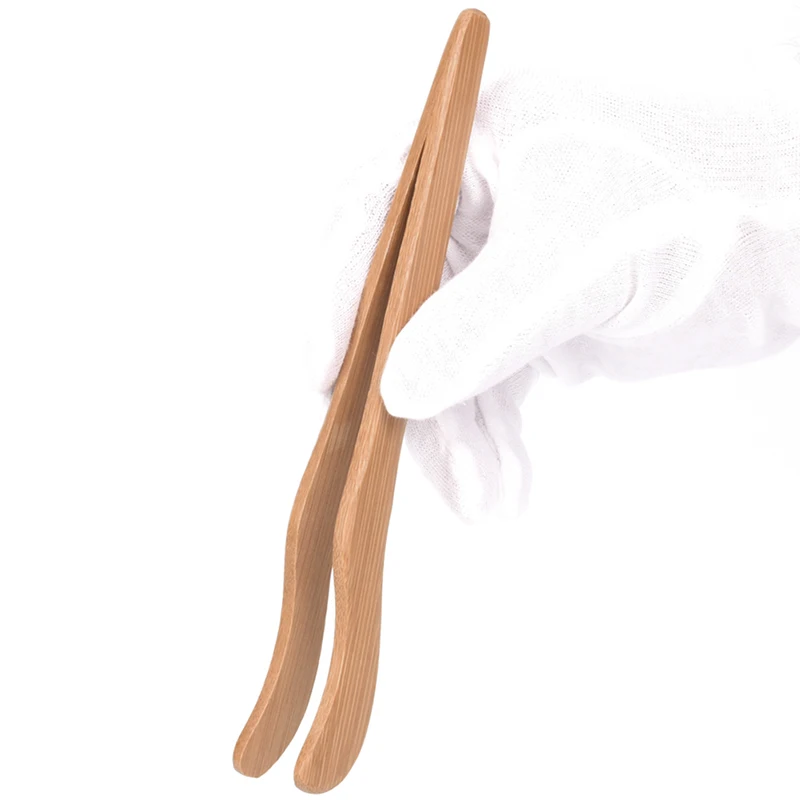 

Wooden Food Clips Toast Tongs Toaster Bacon Clamp Sugar Ice Tea Tong Salad Kitchen Clipping Tool