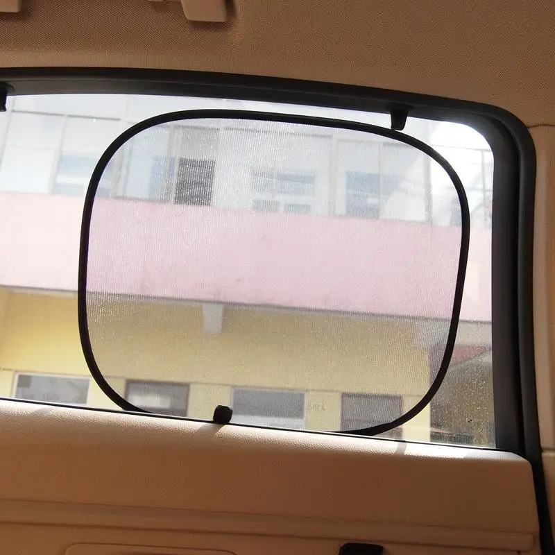 2 шт автомобиля внутренняя сетка боковое окно экран солнцезащитный козырек