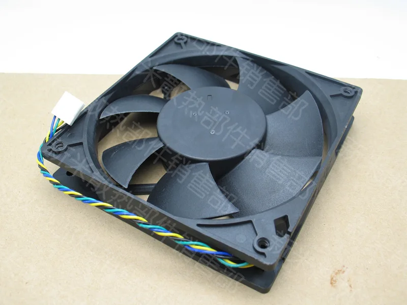 Используется AVC 12025 DS12025B12H 12V 0.75a двойной шариковый подшипник 4PIN ШИМ контроль