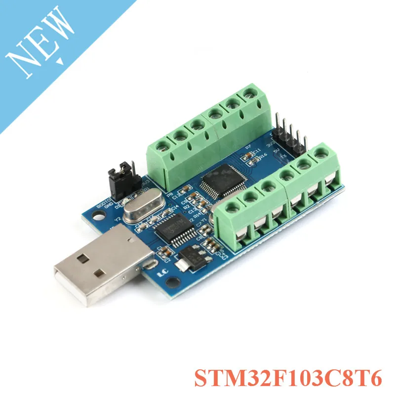 

STM32F103C8T6 USB Interface 10 Channel 12Bit AD Sampling Data Acquisition STM32 UART Communication ADC Module stm32f103c8t6