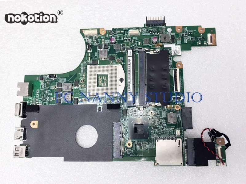 PCNANNY 7Y9FF 07Y9FF для Inspiron 14 3420 HD материнская плата ноутбука HM75 протестирована |