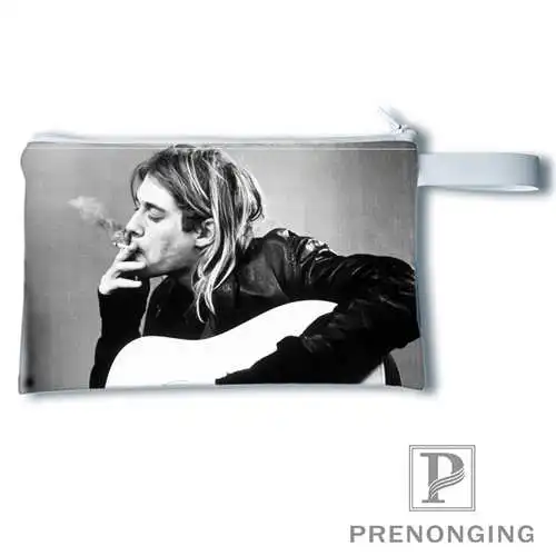 

Custom Kurt Cobain Printing Coin Purse Change Purse Zipper Zero Wallet Phone Key Bags Fashion Small Female Purse#19-01-22-2-69