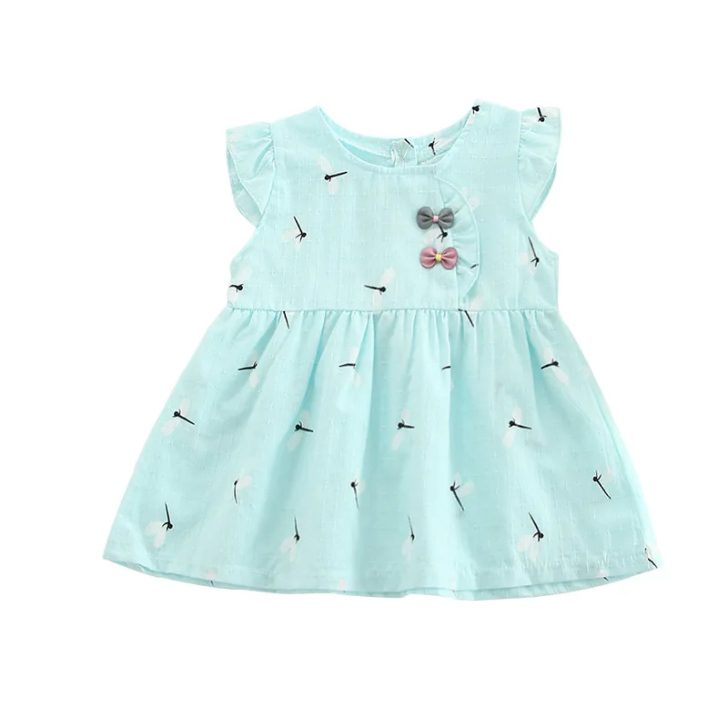 

Floral Print Baby Girl Dress Cute Toddler Flower Princess Sleeveless Baby Dress Sundress Summer Baby Girl Clothes 3M-2Y