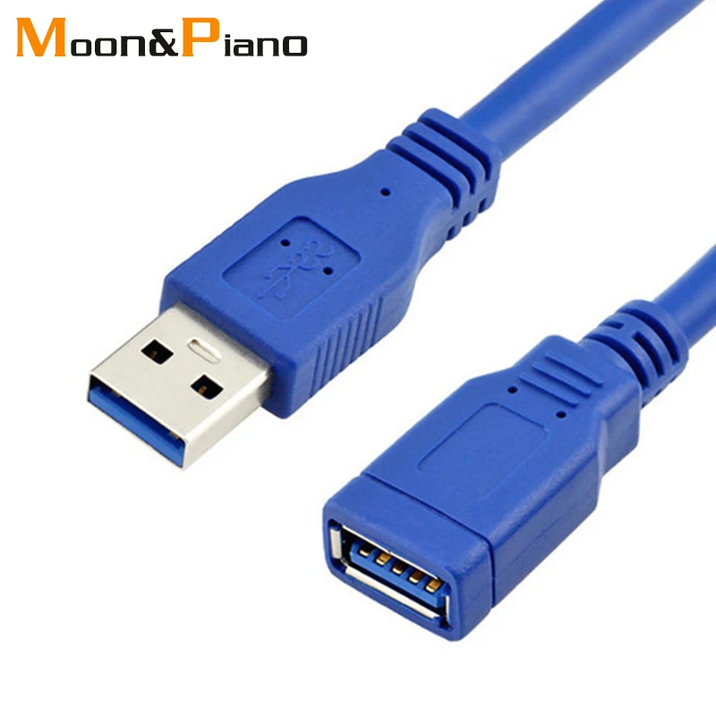 

USB Extension Cable High Speed USB 3.0 Data Extender For Smart TV PS4 laptop Male to Female Cables for Desktop Printer Computer