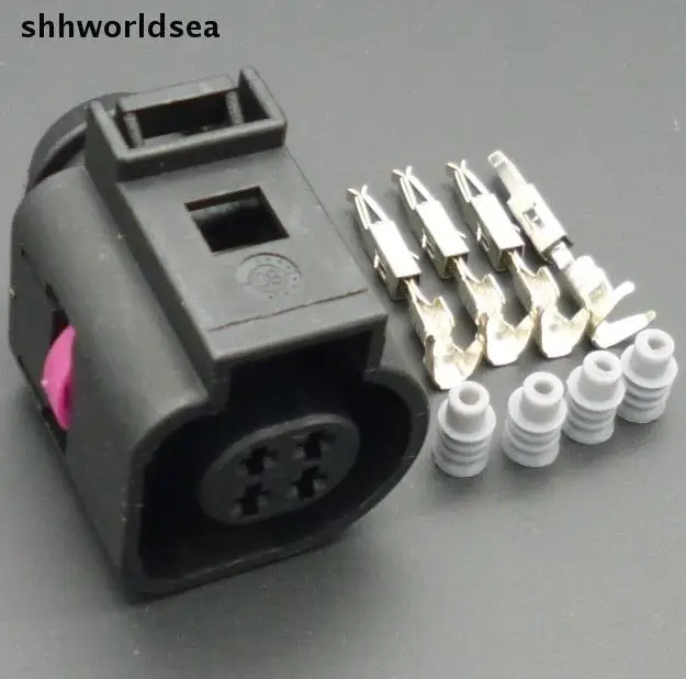 Shhworldsea 4 Pin Auto Pigtail Plug Waterproof Connector