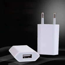 ЕС-разъем, для поездок зарядное устройство для iPhone X XS Max XR USB AC домашнее зарядное устройство для iPhone 8 7 6 6s Plus 5 5S SE 4 4s iPod iPad