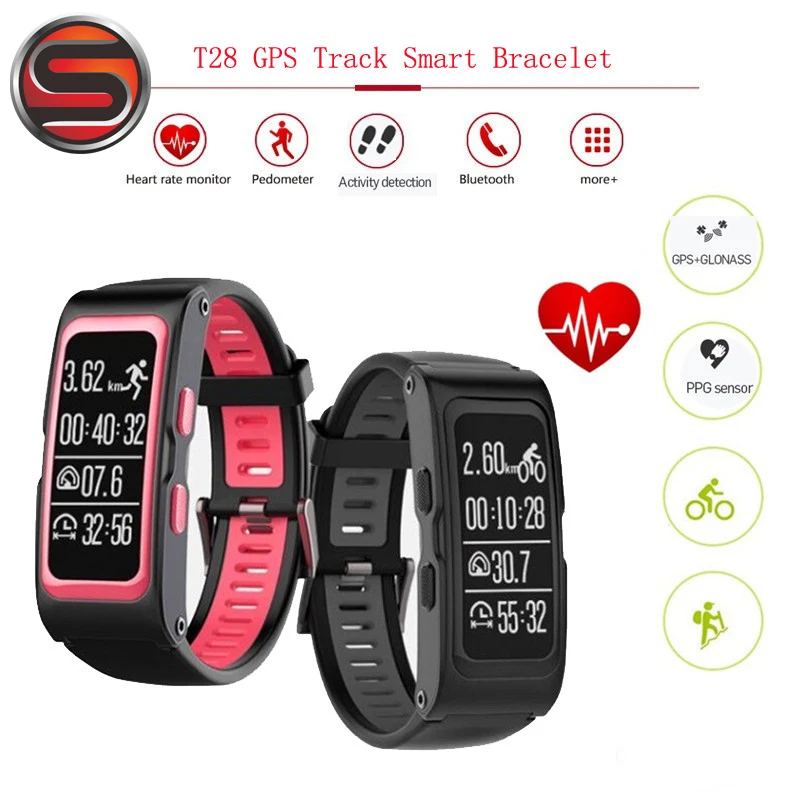 

SOVOGU B16 Smart Bracelet Fitness Tracker GPS Map Multi-mode Step Bikes Running Counter Activity Monitor Smart Band Wristband