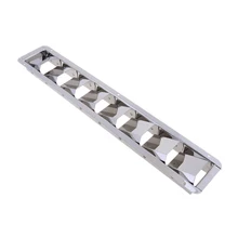 1 шт. нержавеющая сталь Морская Лодка жалюзи вентиляционное отверстие 8 слотов вентиляции 427 мм