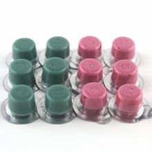 10 шт. Стоматологическое отбеливание зубов полировщик отбеливатель мята/хлопок конфеты ароматизаторы белая улыбка полировка зубов паста