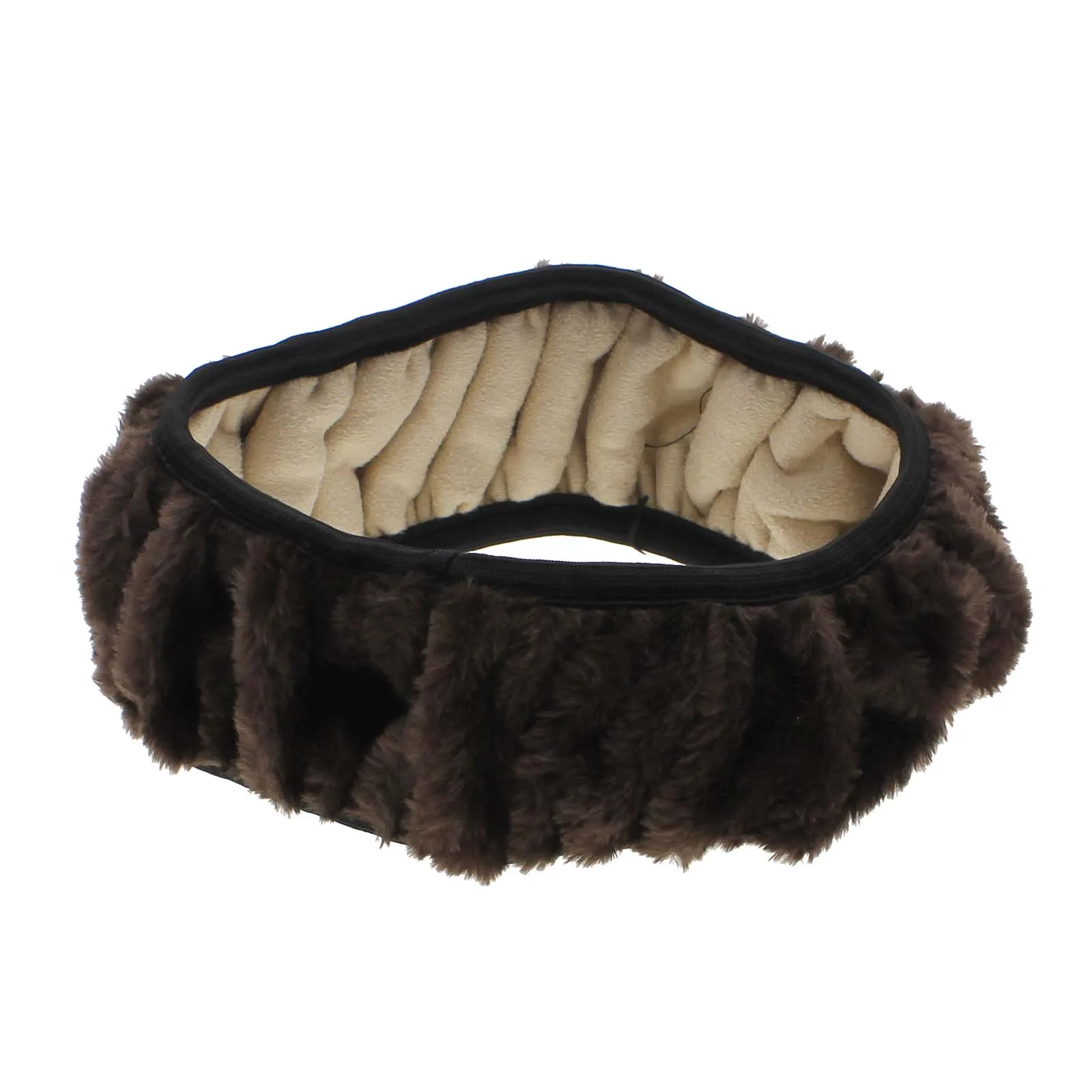 

Cotton Universal Plush Winter Car Steering Wheel Cover Vehicle Grips Skin Glove