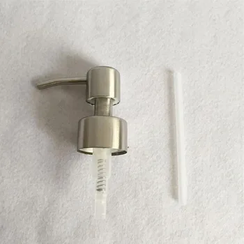 

1Pc Stainless Steel Hand Liquid Soap Dispenser Nozzle Foam Liquid Soap Shampoo Nozzle Bathroom Accessories