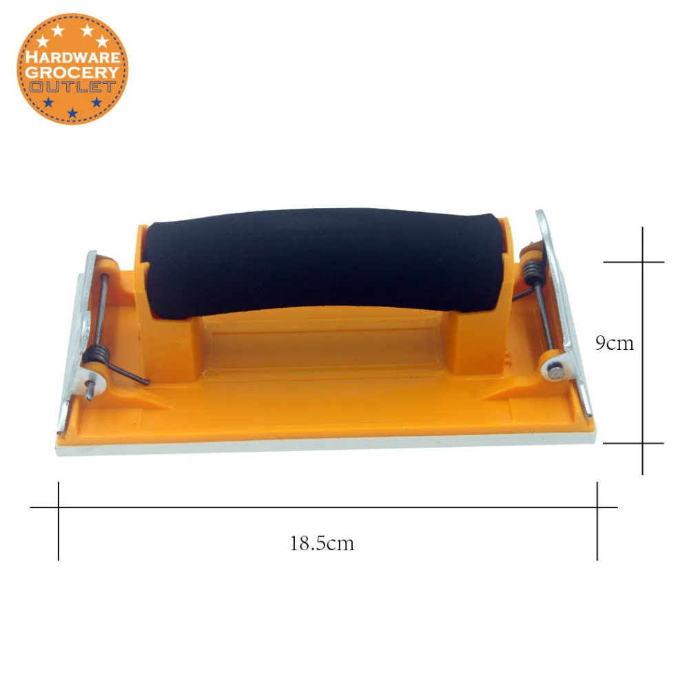 

1pc Handheld Sandpaper Sheets Frame Holder, Handheld Hand Grip Sand Paper Frame Sandpaper Holder Matte Paper Frame