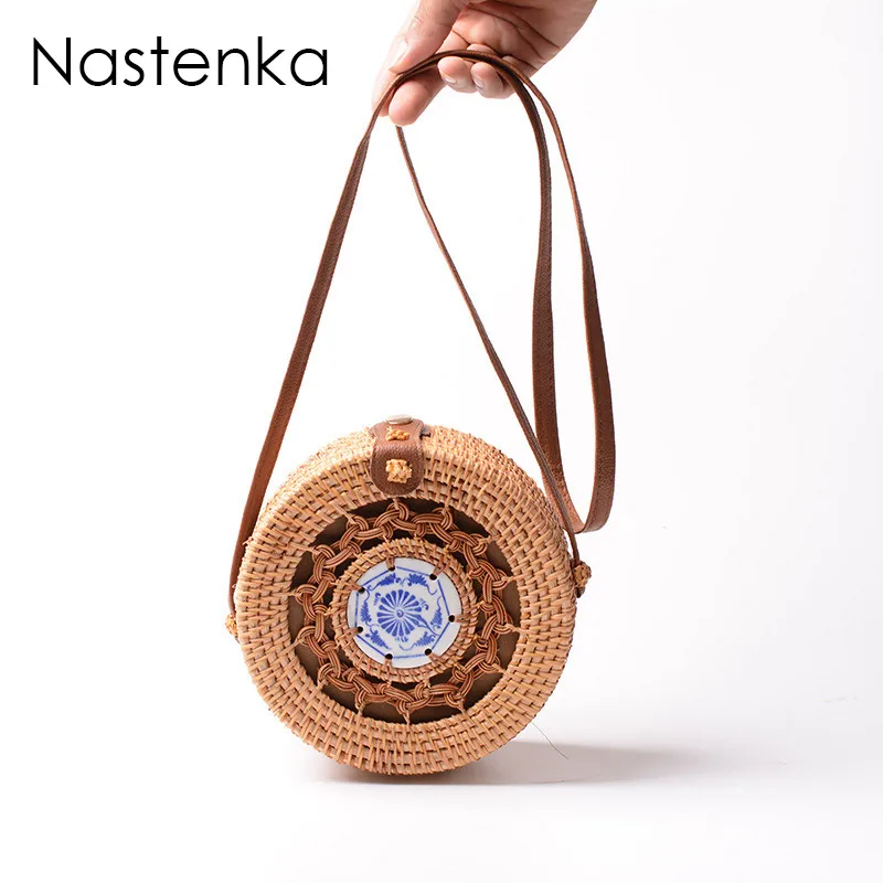 Sac Femme женская сумка из ротанга на плечо летние пляжные сумки женские ручной