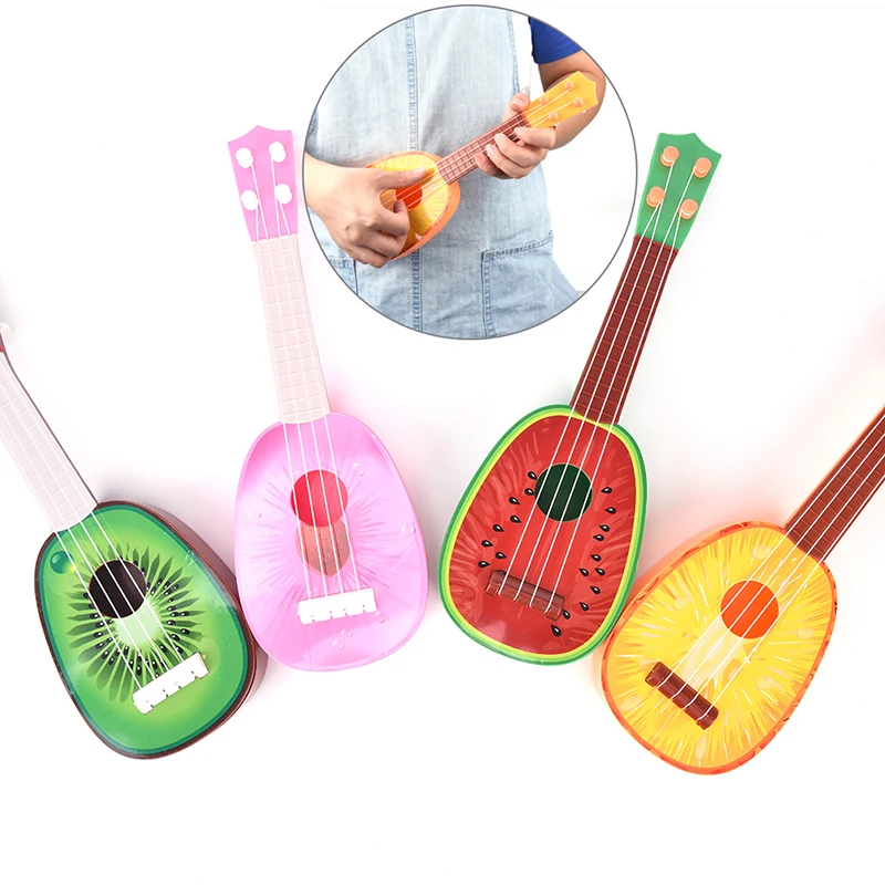 Children 4 String Guitar Fruit Style Ukulele Musical Instrument For Kids Gift Toy