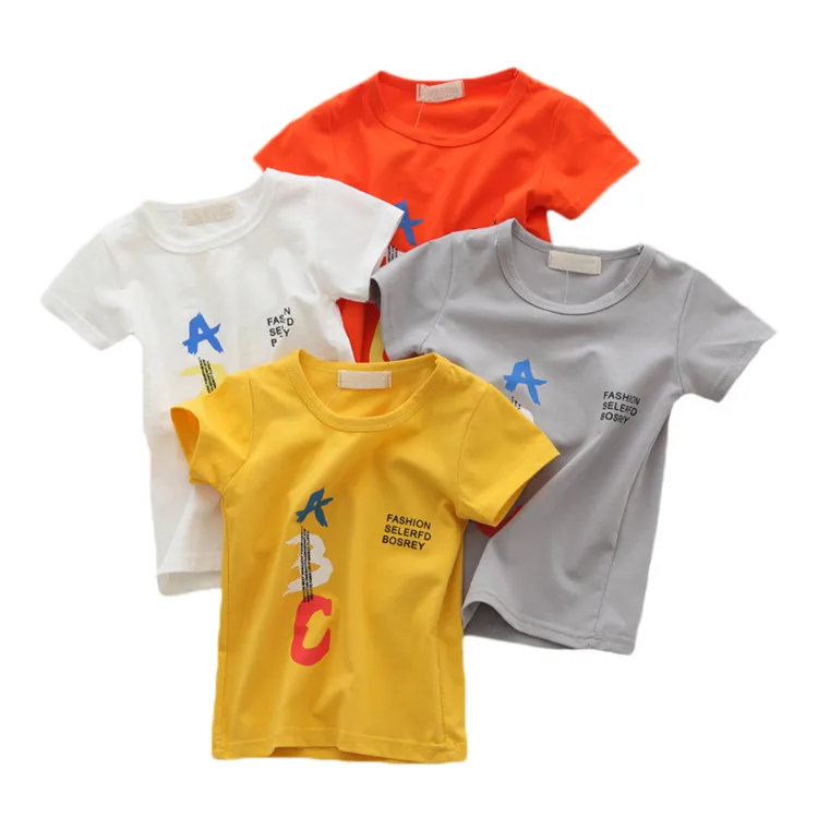 Футболки для маленьких мальчиков с мультяшным автомобилем; летние детские топы с короткими рукавами; модная одежда для маленьких мальчиков; Детские футболки для мальчиков