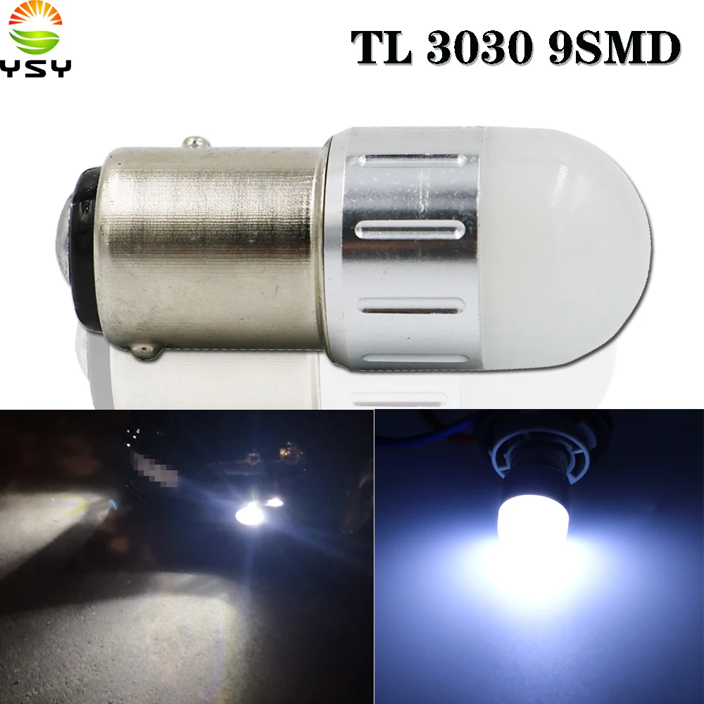YSY 10X светильник лампы S25 светодиодный LED BA15S P21W 3157 7443 W21W BAU15S 7440 PY21W BAY15D 1156 P21/5W 1157 9SMD