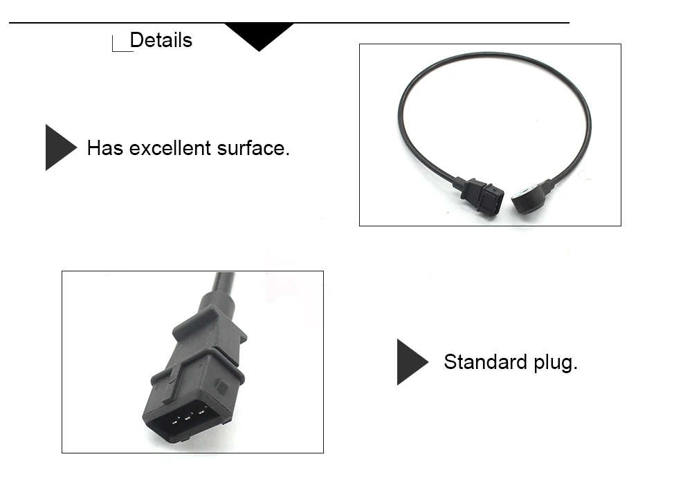 Высокое качество Knock детонации Датчик для vw Гол 2,0 16 V 1,0 Turbo Passat 2,8 VR6 0261231077 037905377A