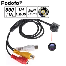 600TV 170 degree super small color video camera with audio Line HD Tiny Mini Security CCTV Pin Hole Camera
