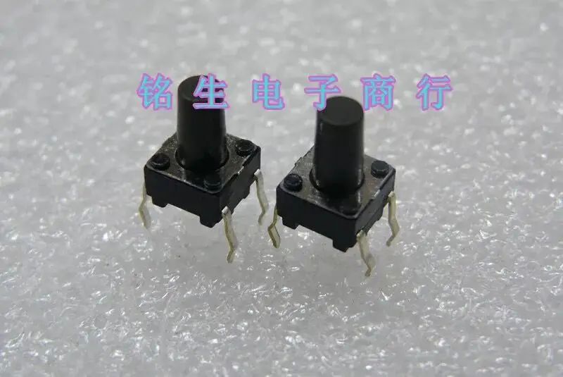 

1000PCS/Lot 6*6*9mm Tactile Push Button Switch 6X6X9 light touch key Miroswitch
